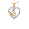 Diamond Love Shape LOCKET
