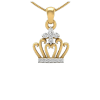 Diamond CROWN LOCKET