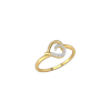 LOVE SHAPE DIAMOND RING